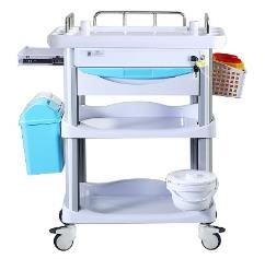 Xe đẩy tiêm cao cấp 3 tấng 1 ngăn  (trắng) Model: ZL303FC