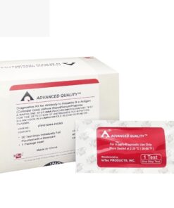 Que thử xét nghiệm định tính kháng thể kháng kháng nguyên lõi vi rút viêm gan B (HBcAb)