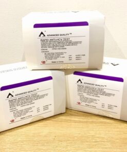 Que + Khay thử xét nghiệm định tính kháng thể kháng HCV